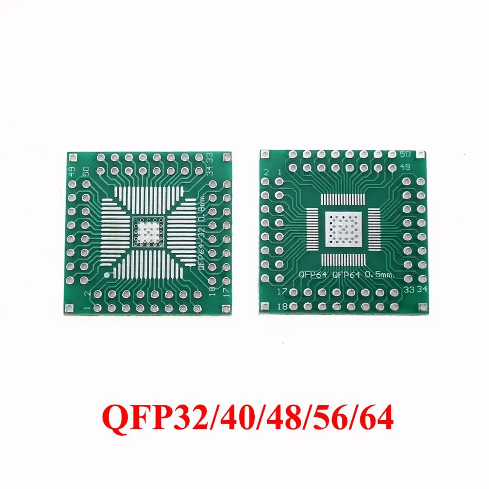 YuXi-Kit de placa PCB SMD para DIP SOP, QFN, QFP, SSOP, TSSOP, SOT23, 24, 28, 32, 40, 48, 56, 64, SMT A DIP - imagen 4