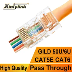 Xintylink RJ45 Cat6 UTP 8P8C - Conector para Ethernet