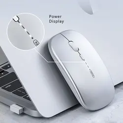 Ratón Gaming Inalámbrico Recargable - LED y DPI Ajustable