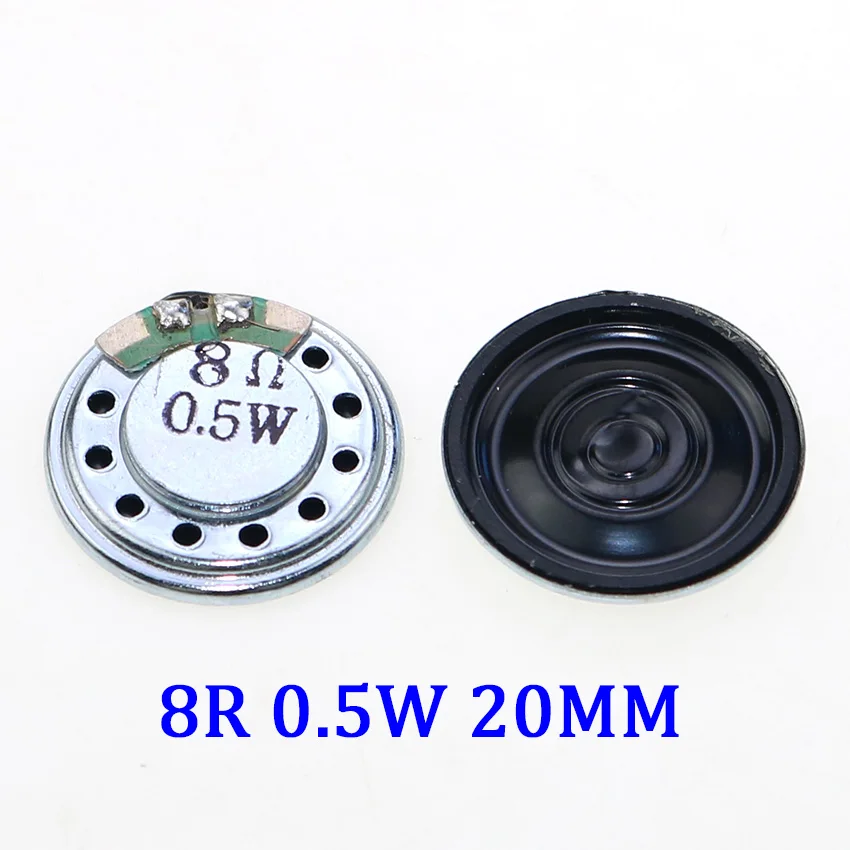 0,5 W 1W 2W 8R 32R Mini altavoz 8 Ohm 32 Ohm diámetro del altavoz 20mm 23mm 26mm 28mm 30mm 32mm 36mm 40mm 50mm altavoz - imagen 2