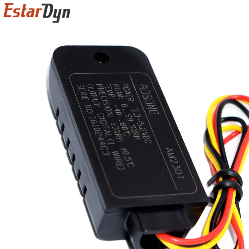 Sensor de humedad y temperatura de salida Digital, conexión con un solo bus, AM2301, am2301a, DHT21, 100% - imagen 4