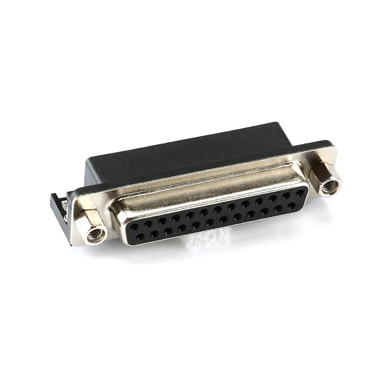 Conector d-sub soldado de ángulo recto DR9, DR15, DR25, Agujero/Pin hembra/macho, adaptador de puerto serie RS232, DB9, 9/15/25 pines - imagen 4