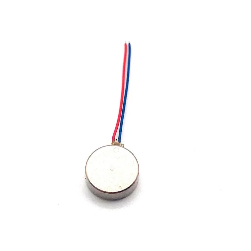 10 Uds Mini Motor de vibración DC 3V 12000rpm moneda plana tipo botón Micro DC Motor vibratorio para teléfono móvil buscapersonas tableta - imagen 3