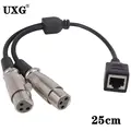 RJ45-2 XLR Female