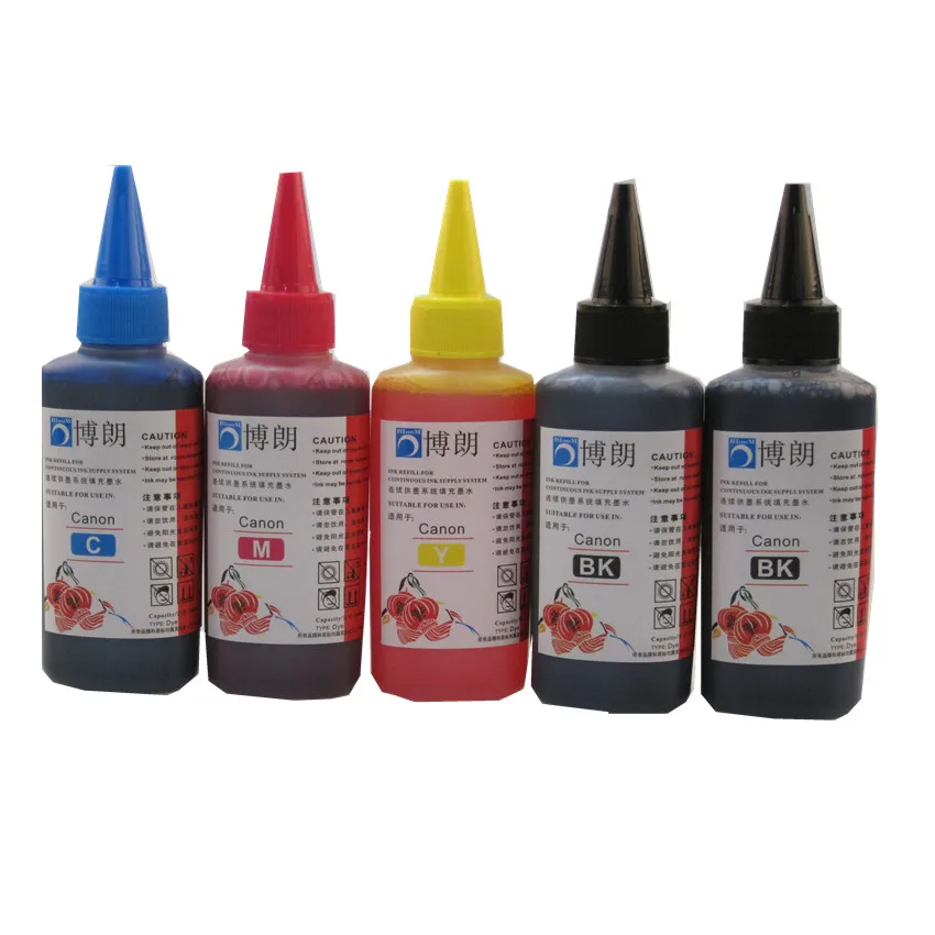 Cartucho de tinta rellenable PGI-470 470 para impresora CANON PIXMA MG6840, MG5740, TS5040, TS6040, 5 tintas de Color de 500ml - imagen 5