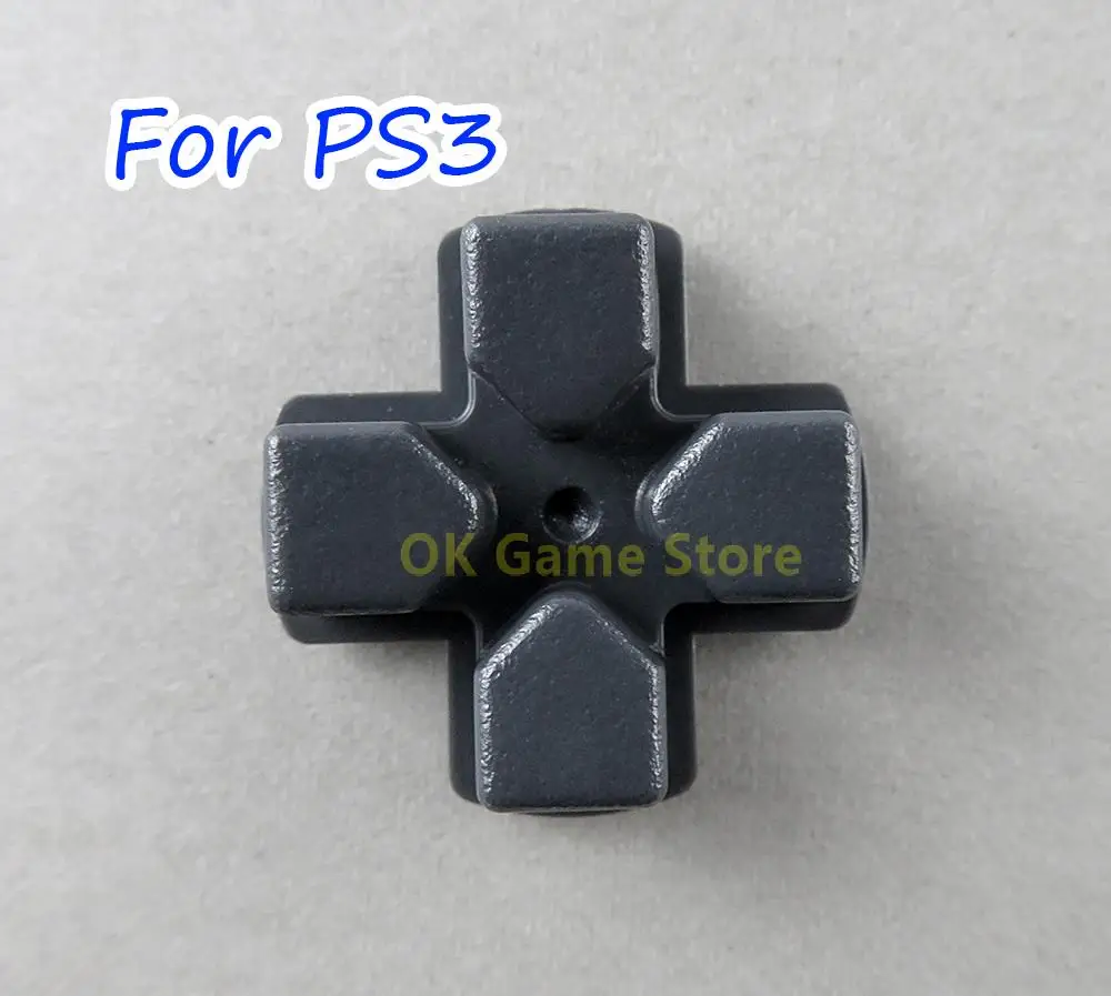 Botón de acción de movimiento d-pad, llave de dirección cruzada de plástico para Sony Playstation PS3, pieza de reparación de controlador, 2 uds.