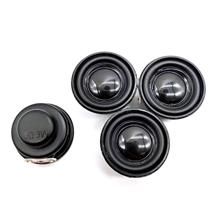YuXi 1 pieza altavoz bocina 4R 3W diámetro 4CM Mini amplificador junta de goma altavoz mini olla inferior altavoz 31mm - imagen 4
