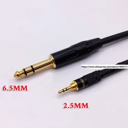 Cable Audio 2.5mm a 6.35mm HiFi Estéreo TRS