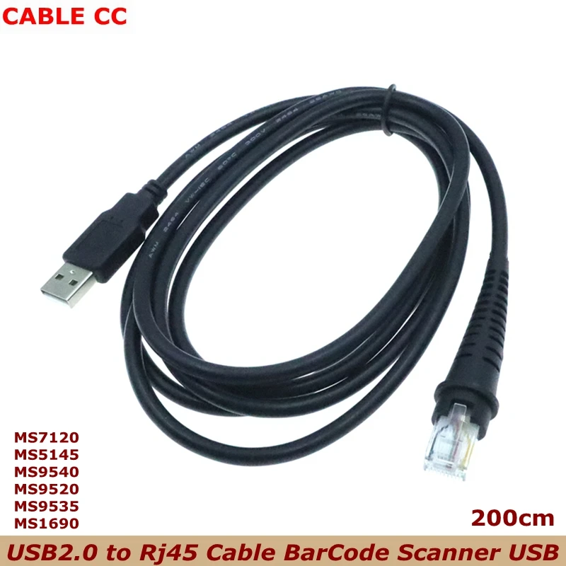 Honeywell Cable USB RJ45 para escáneres