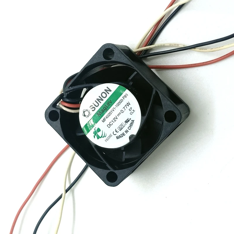 MF40201V1-10000-G99 para ventilador SUNON 4020, 40x40x20mm, cc 12V, 0,77 W, chasis de ordenador, Refrigeración Magnética ultrasilenciosa - imagen 4