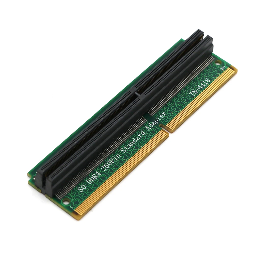 Tarjetas adicionales H1111Z, adaptador de memoria DDR4 SO DIMM, tarjeta elevadora SO DDR4 de 260 Pines, Conector de protección de prueba de memoria para ordenador portátil y PC - imagen 3