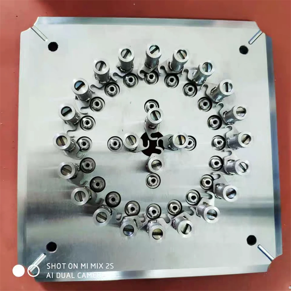 Accesorio de pulido de fibra SC UPC para pulido óptico, plantilla, accesorio, SC/APC, virola desnuda, 20 puertos, 24 agujeros, 2,5 mm - imagen 3