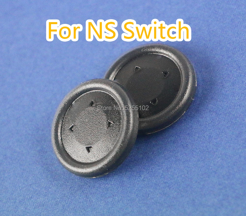 1 Juego de teclas de dirección Dpad redondas extraíbles con botón cruzado para Nintendo Switch, cubiertas D-Pad para controlador de interruptor Nintendo NS
