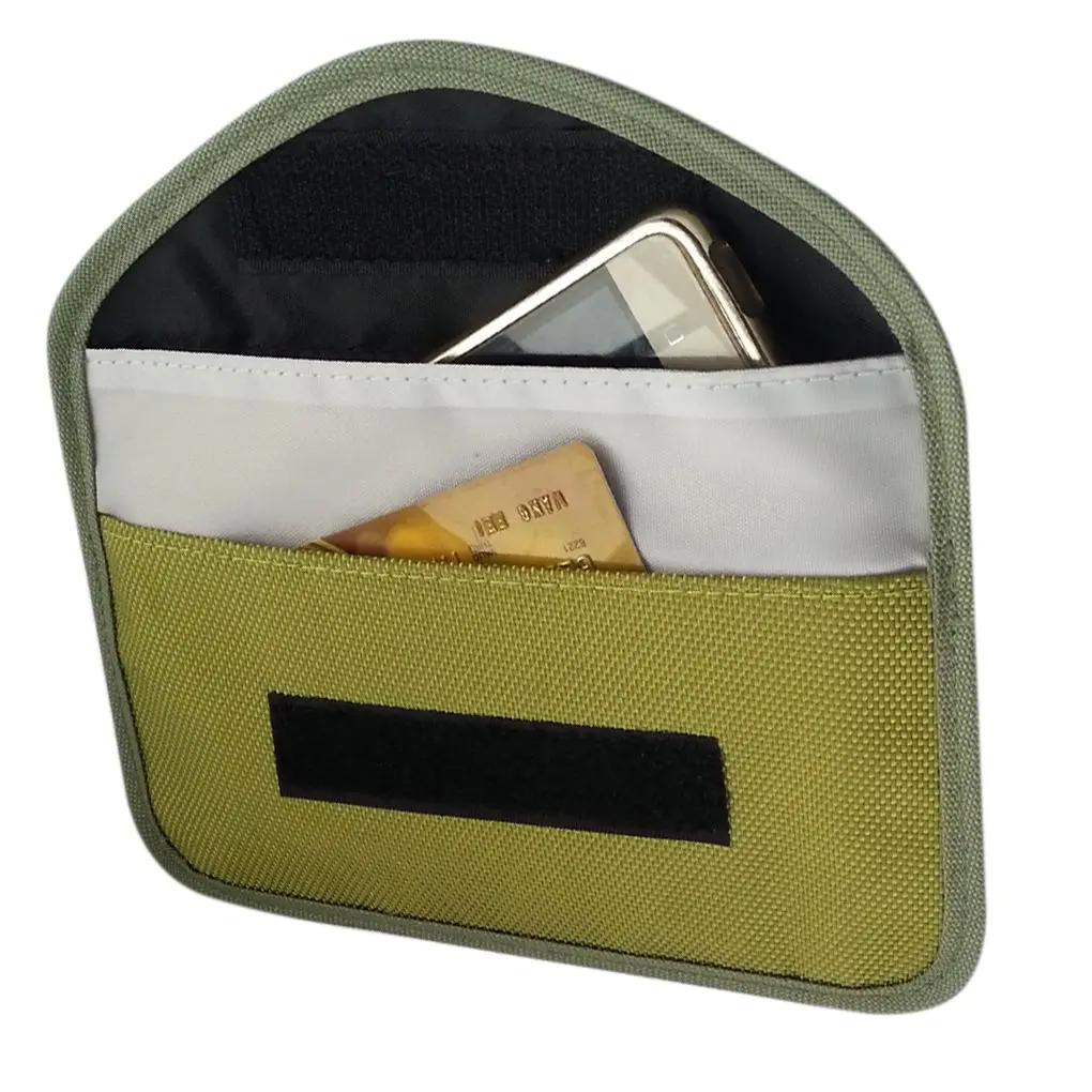 Bolsa de almacenamiento para teléfono móvil, bloqueador RFID, bloqueo de señal FOB, blindaje, funda tipo billetera para tarjeta de llave de coche - imagen 2