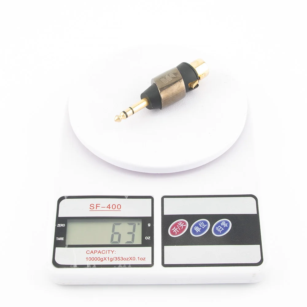 Monster Copper-Adaptador de micrófono TRS macho a xlr hembra, 3 pines, hembra a 1/4 ", 6,35mm, conector de micrófono estéreo, enchufe convertidor - imagen 3