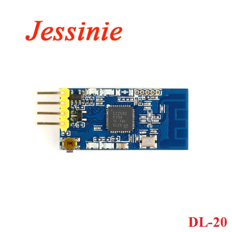 Módulo transceptor de puerto serie inalámbrico, placa de transmisión de datos TTL 30mA 3V 2,4 V, DL-20 remoto ZigBee CC2530F256RHAR CC2530 5,5G - imagen 3