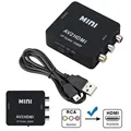 Convertidor de AV a HD - Negro