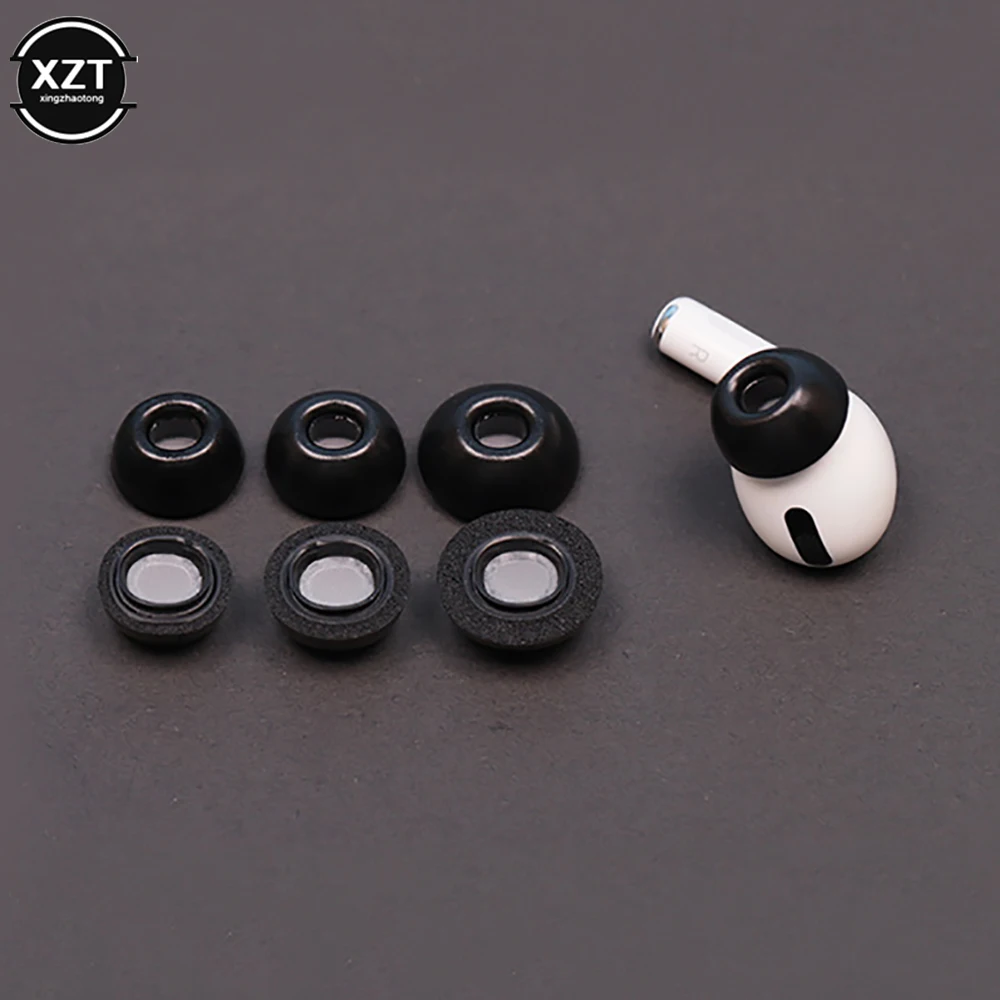 Almohadillas de espuma con memoria para Airpods Pro, protectores de auriculares con aislamiento de ruido, repuesto para Airpods Pro - imagen 4