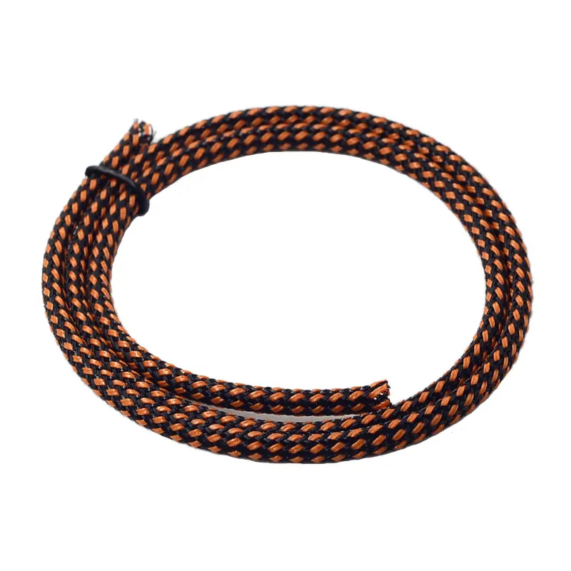 Angitu 4mm Multicolor PET Cable Braided Sleeving Protection Expandable sheathing-10m - imagen 4