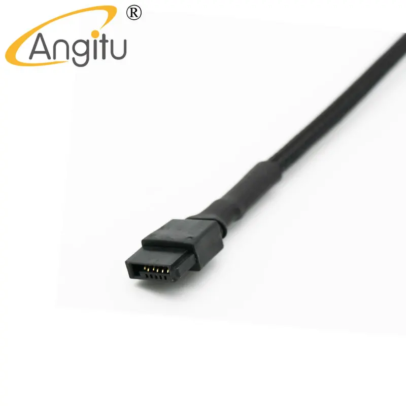 Angitu Sata a 6 pines Cable de alimentación de unidad óptica 15 pines macho a 6 pines Notebook Cable adaptador de unidad ultrafino 30 cm (12 ") 50 cm - imagen 5