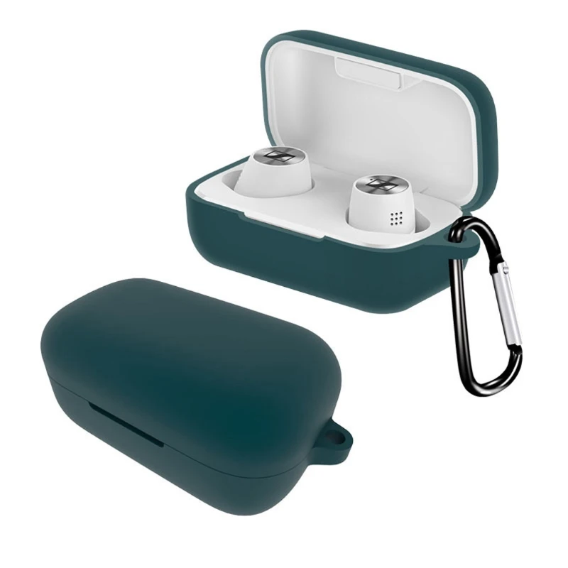 Funda de silicona para auriculares SENNHEISER MOMENTUM True 2, protector a prueba de polvo, inalámbrico, Bluetooth - imagen 4