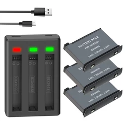 Cargador Micro USB Insta360 ONE X2 con luz LED