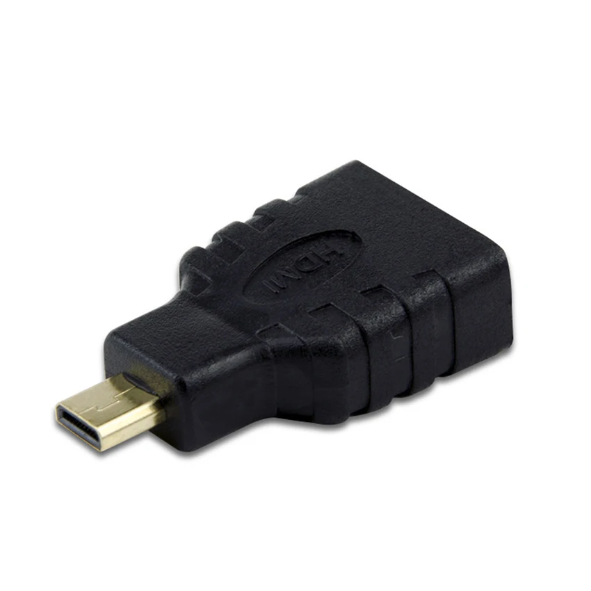 Cltgxdd-convertidor Micro HDMI macho A HDMI hembra, Adaptador tipo D A, conector HDMI para TV HD, cámara, teléfono móvil, MP4, 1 ud. - imagen 3