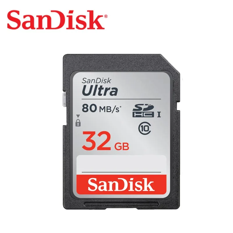 100% tarjeta SD SanDisk de vídeo 128GB 64GB 32GB 16gb microSDHC SDXC UHS-I tarjeta de memoria micro tarjeta TFsd 80 MB/s Class10 U3 para cámara - imagen 4