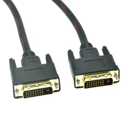 Cable DVI-D Doble Enlace 1080p Alta Velocidad Conectores Macho