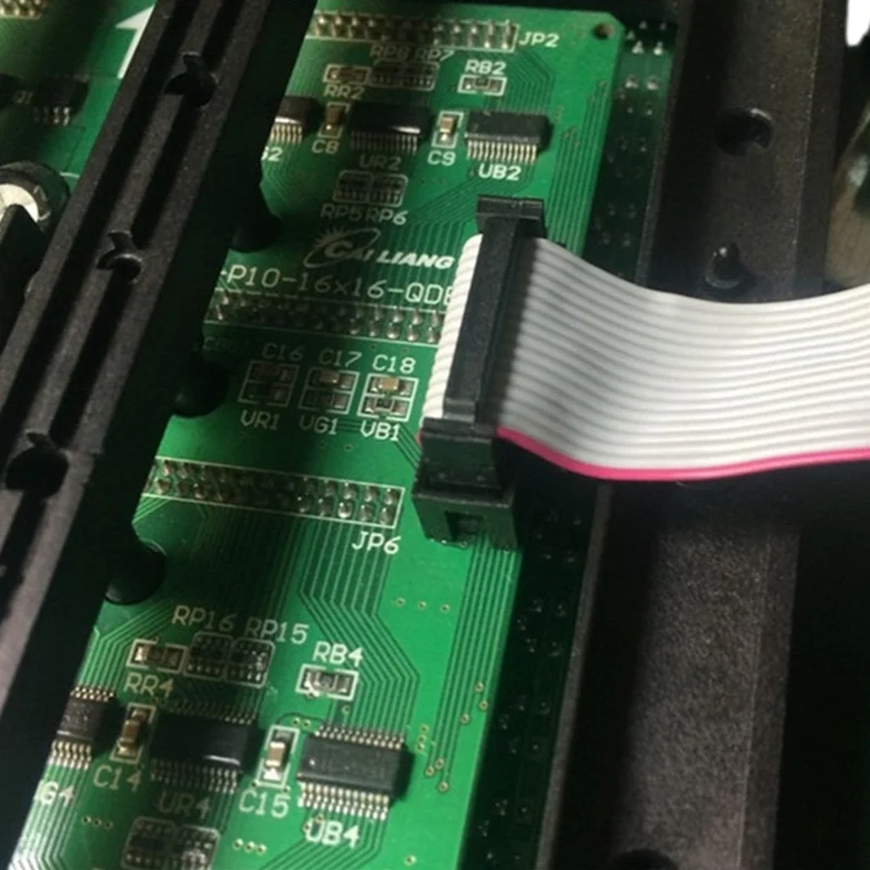 Cables de datos de cinta plana de 16 pines para pantalla LED, conexión de tarjeta receptora, señal de cobre puro, 20cm, 40cm, 60cm, 80cm, 100cm de longitud - imagen 5