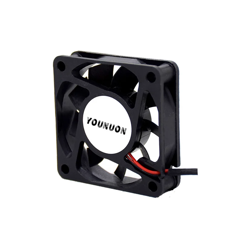 Ventilador de refrigeración de escape de CC sin escobillas, 2 pines, 6015, 5V, 12V, 24V, 6cm, 60mm, 60x60x15mm, Enfriador de equipo, 2 piezas - imagen 5