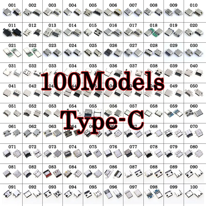 Cltgxdd tipo C 6 12 24 Pin SMT conector hembra USB 3,1 hembra SMD DIP para Lenovo HP ASUS Nokia JBL Blackview Huawei LG Xiaomi