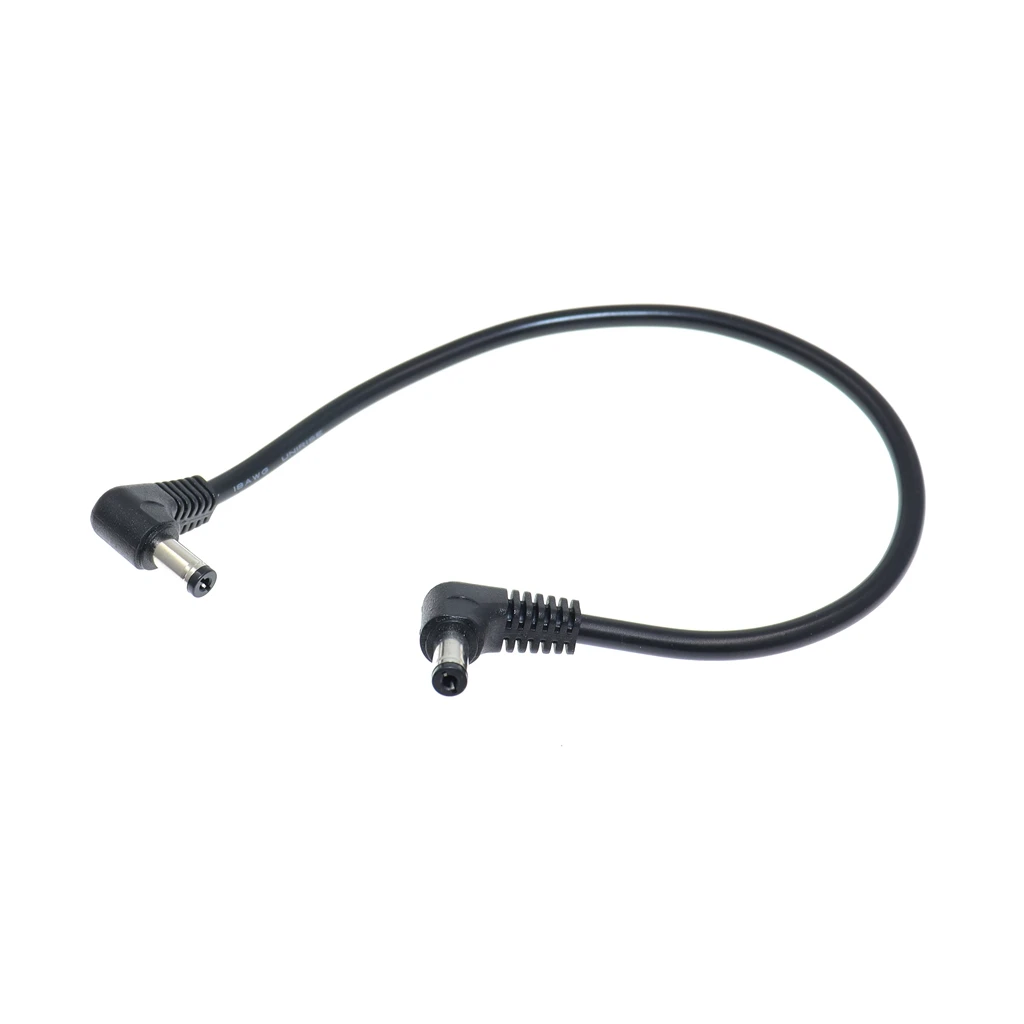 Cable de alimentación CC de 18AWG, 5,5x2,5mm/5,5*2,1mm, Cable tipo ángel de 90 grados, adaptador de suministro de enchufe de 5,5/2,1mm, 10A, 0,3 m/1,5 m - imagen 2