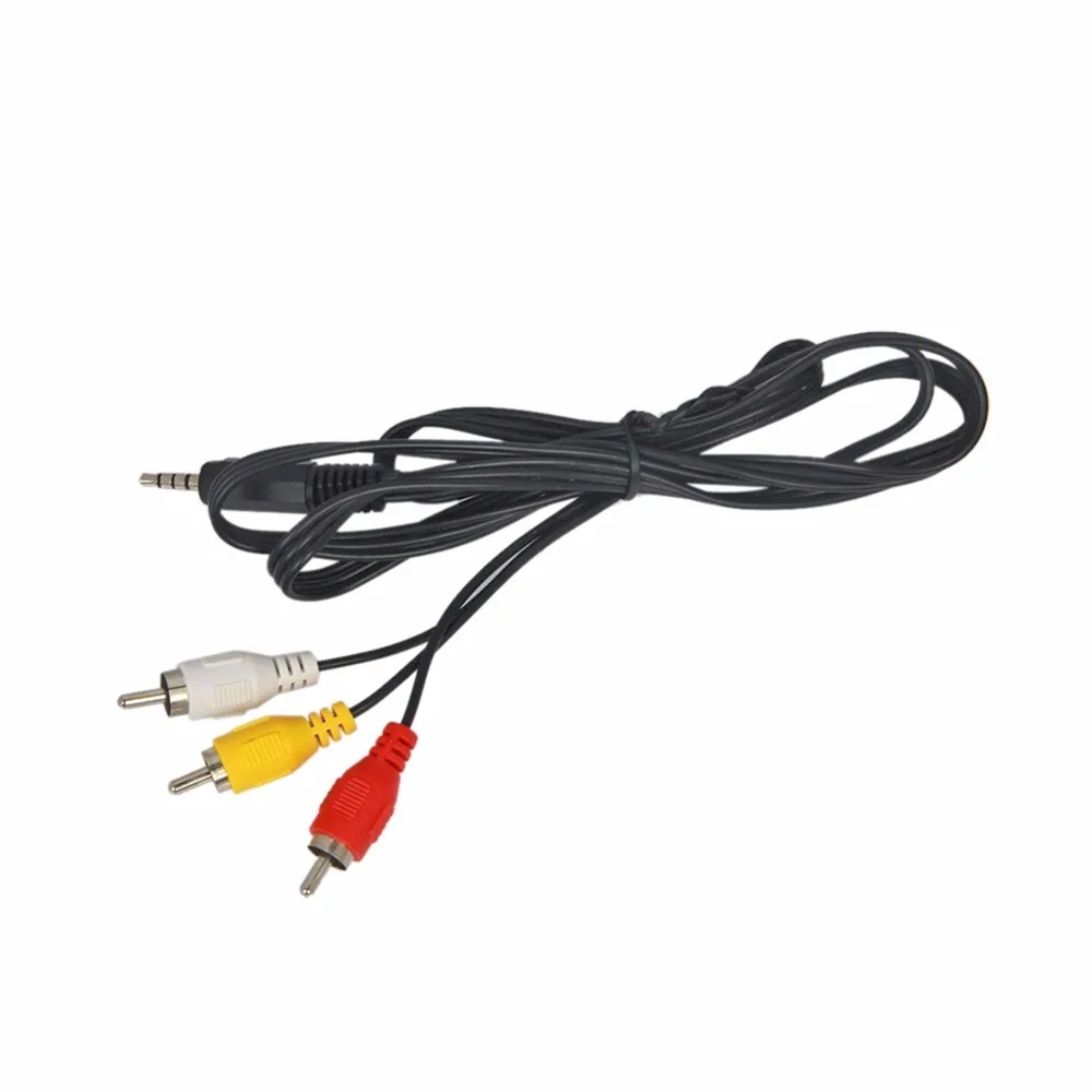 Cable AV 1:3, decodificador de audio conectado a TV lotus, cable de vídeo de 3,5mm, audio 1:3