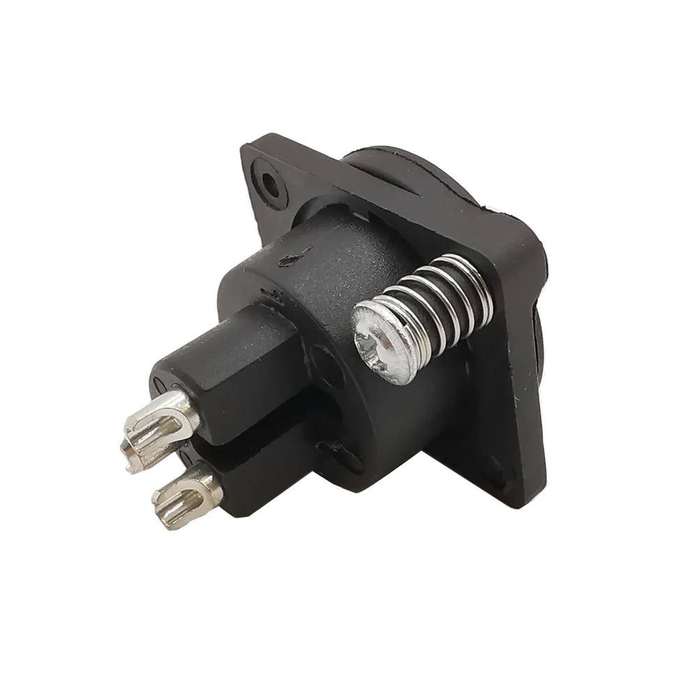 Panel de chasis hembra XLR, enchufe de Audio con cubierta impermeable, Conector de micrófono de vídeo, 2 piezas, 3 pines - imagen 2