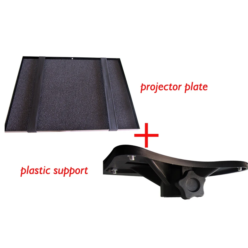 DL-PRA1 para placa de proyector de tubo de 35mm y cabezal superior de soporte de plástico placa grande de 39x29cm