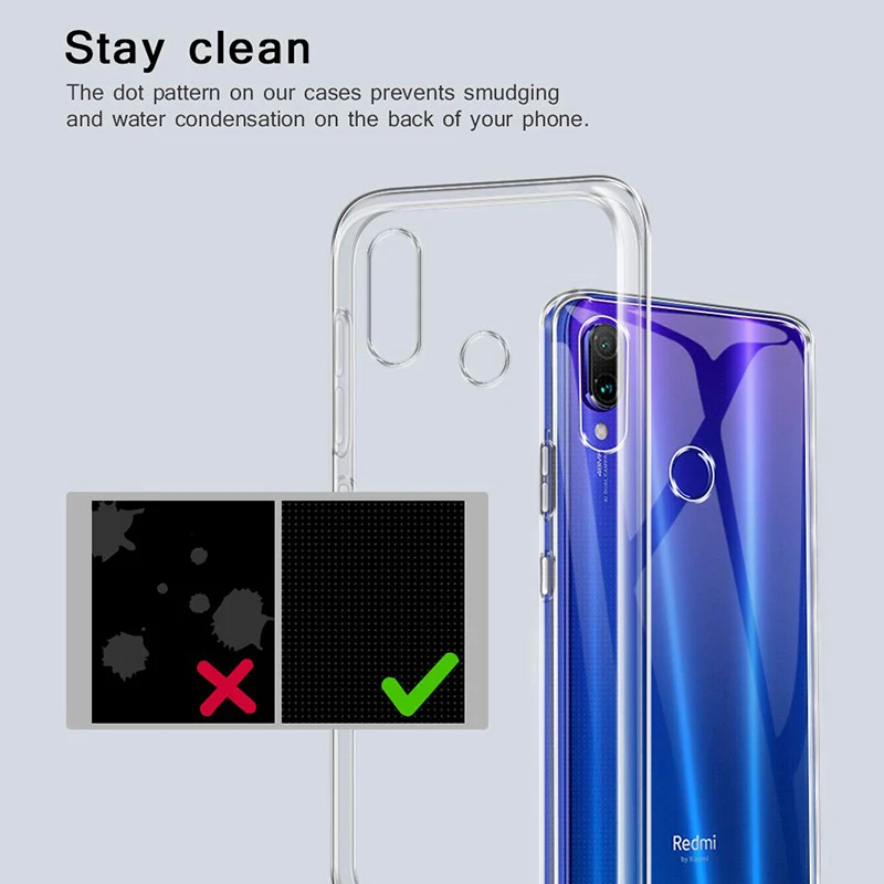 Fundas de teléfono de silicona TPU para Xiaomi Redmi Y3 contraportada ultrafina transparente 360 protectora RedmiY3 versión India Airbag - imagen 5