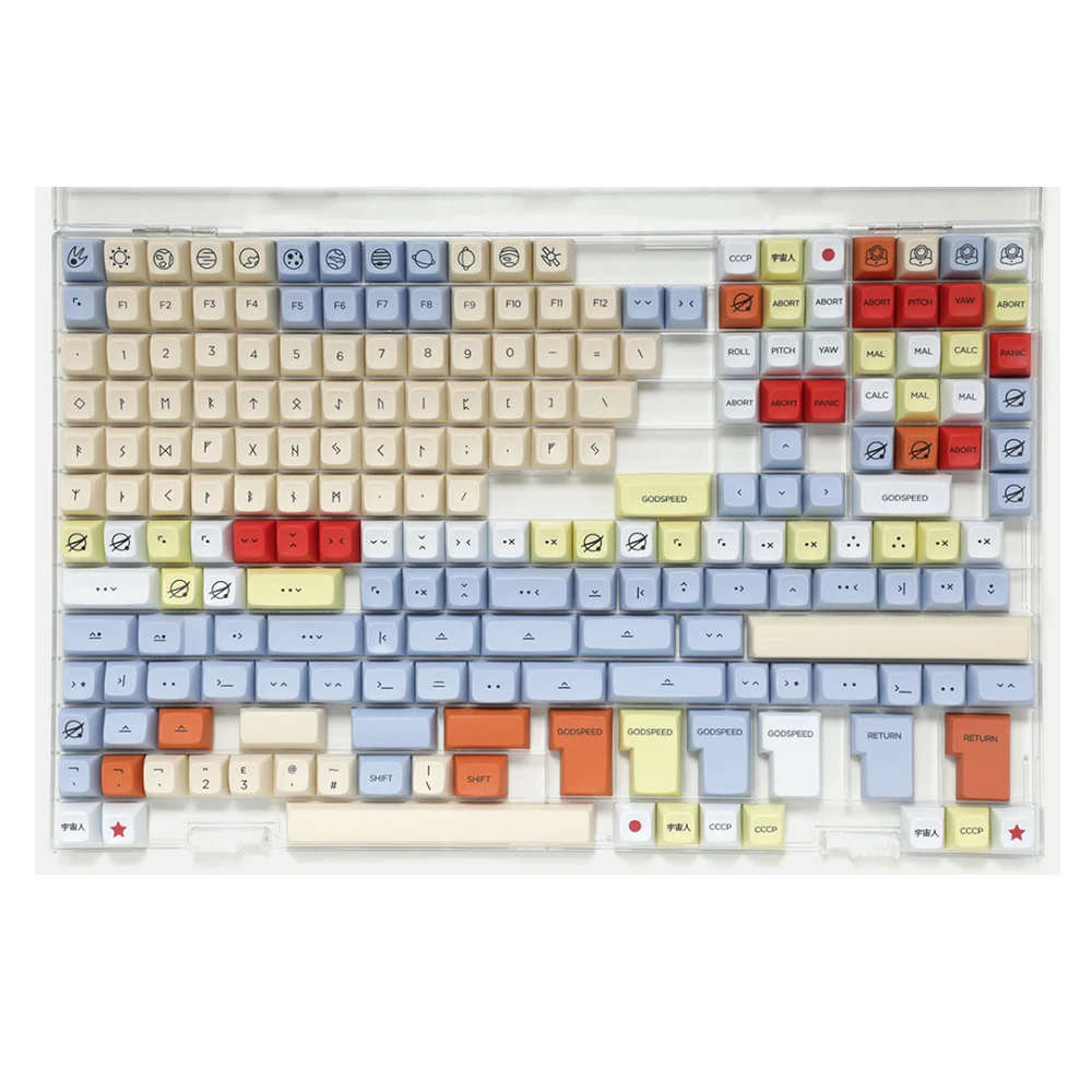 Caja de almacenamiento de teclas de PC, Colector de embalaje de exhibición de teclado mecánico, Bola de masa hervida JTK Cherry OEM SA XDA ZDA, perfil artesanal - imagen 2