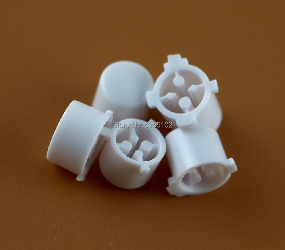 50 juegos de botones ABXY Mod Kit de plástico blanco ABXY + carcasa de botones guía para Xbox One Xboxone controlador inalámbrico - imagen 3