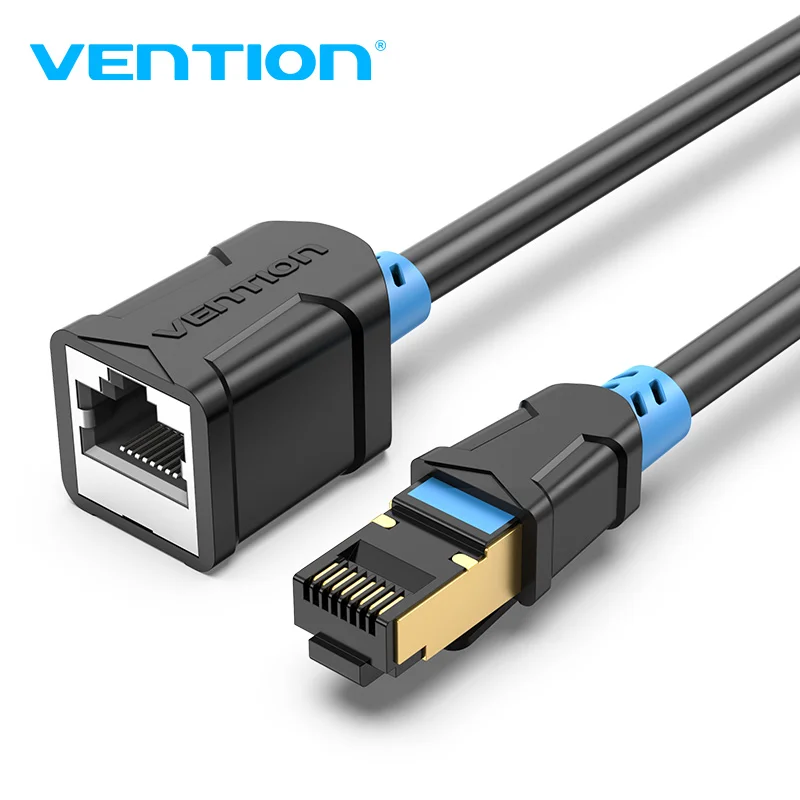 Vention Cable Extensión Ethernet RJ45 Cat6 SFTP Macho Hembra Adaptador Cable Conexión Extensión Cat7 PC Portátil Cable Ethernet 3 - Vista principal del producto