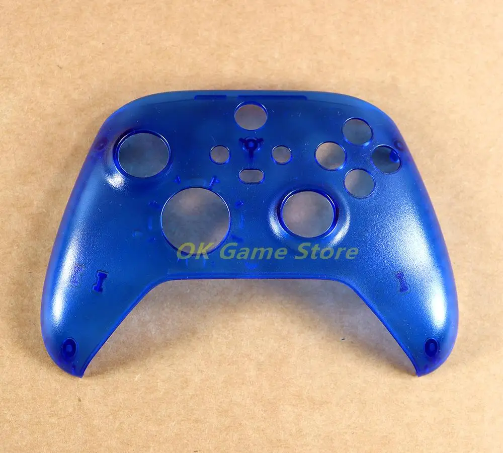1 carcasa frontal transparente para Xbox Series X S, carcasa superior transparente, placa frontal para controlador de juego xbox s x - imagen 3