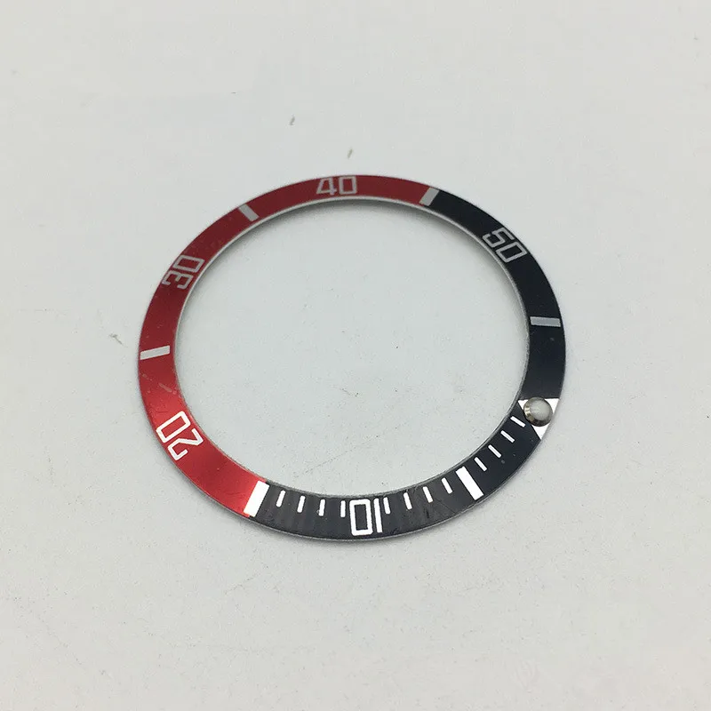 Inserto de bisel de reloj de repuesto de aleación de aluminio, 4 colores opcionales, 37,5mm de diámetro, para Submariner Seiko Diver SKX007/009/011 Series - imagen 3