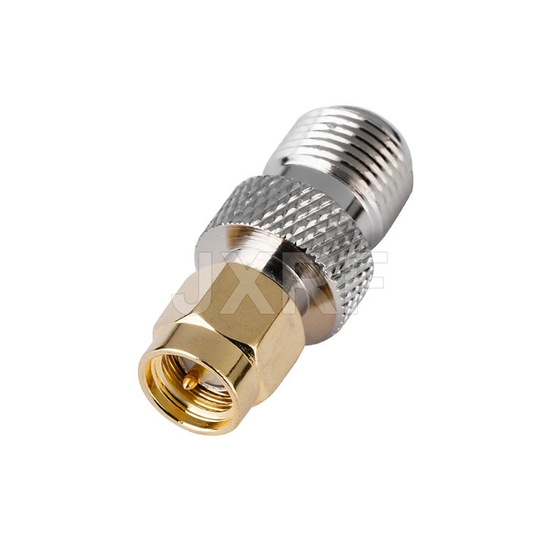 Adaptador Coaxial tipo F a SMA macho, conector Coaxial, 100 piezas - imagen 4