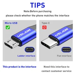 Cable Micro USB 3M Carga Rápida para Android, Samsung y Xiaomi