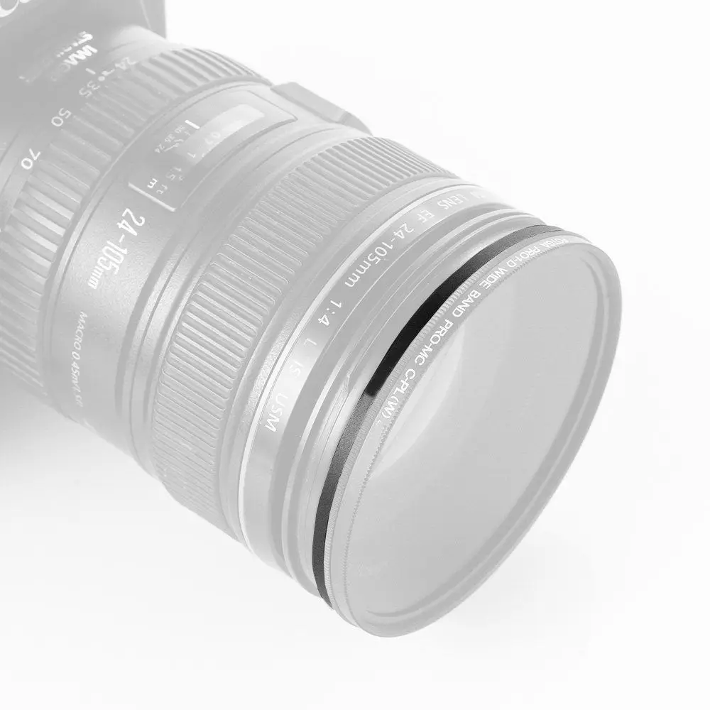 37mm-55mm Step Up Ring 37-55DSLR Camera 37mm Lens to 58mm Filter Cap Hood - imagen 4