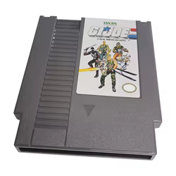 Cartucho de gijoe1-Game para consola NES, 72 pines, 8 bits, tarjeta única