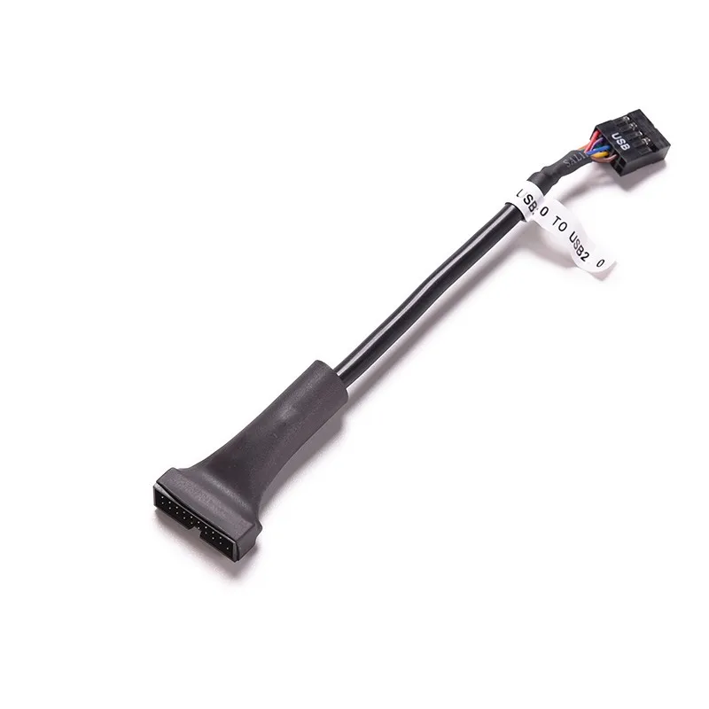 USB 2,0 9 pines a placa madre USB 3,0 20 pines Cable de alta velocidad de datos 480Mbps calidad Venta caliente Cables Accesorios - imagen 4