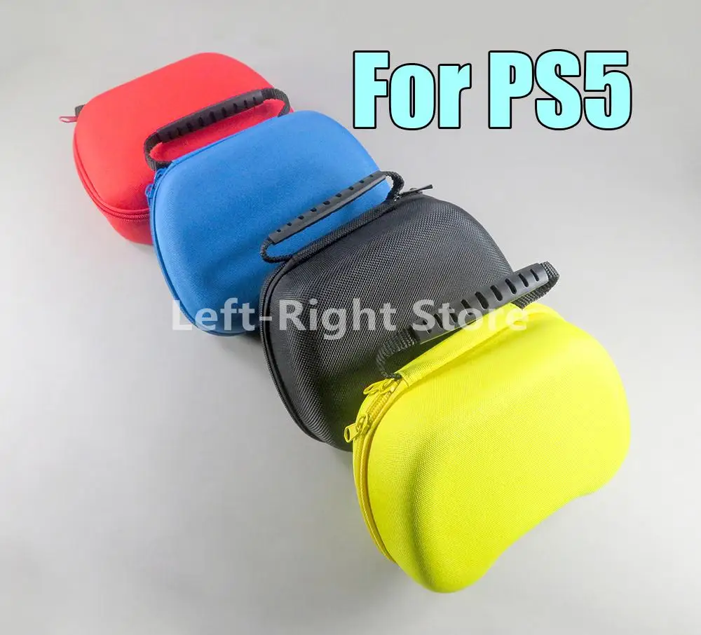2 uds bolso de mano EVA bolsa de Host para bolsas de almacenamiento PS5 funda de controlador de interruptor para controladores de Gamepad ps5 funda de transporte portátil