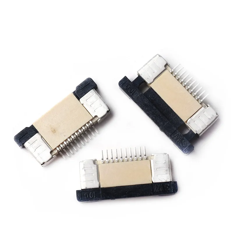 Conector FFC FPC de 50 piezas, 0,5mm, 4/6/8/10/12/14/16/18/20/22 Pines, tipo cajón, juegos de conectores de Cable plano de contacto superior - imagen 3