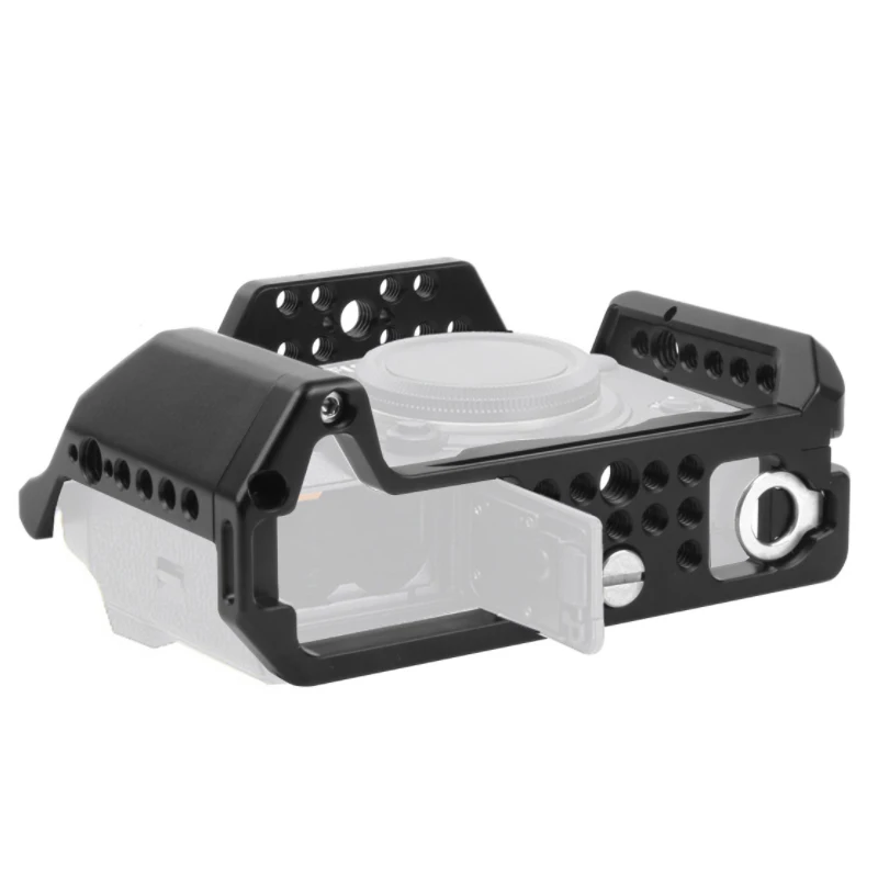 Jaula de cámara para cámara Fuji X-T4 con ranura de cola de milano Aka funda de conejo de cámara de aleación de aluminio - imagen 4